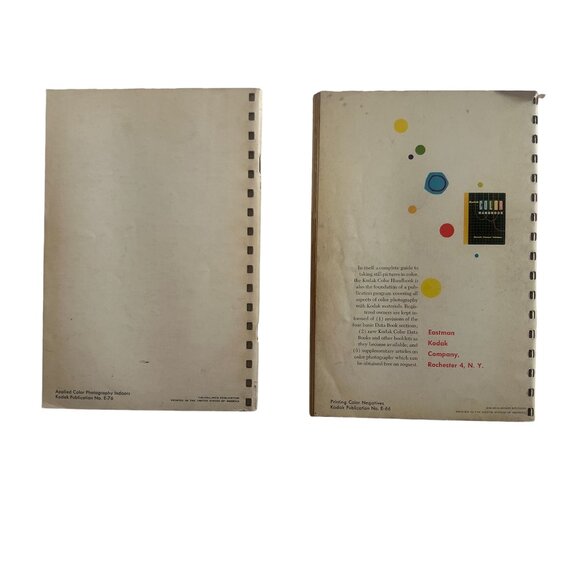 Applied Color Photography Indoors  & Printing Golor Negatives Lot of 2 - Picture 2 of 2